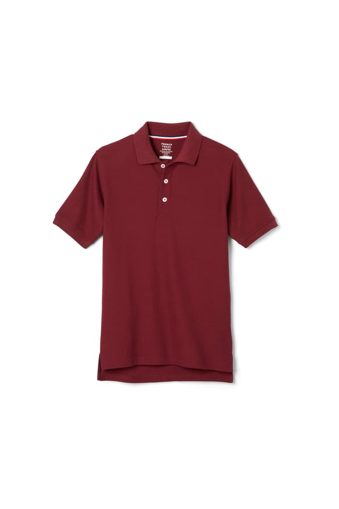 French Toast Boys Short Sleeve Polo Shirt – Kids & Teens , Unisex Fit (Sizes 4 to 20)