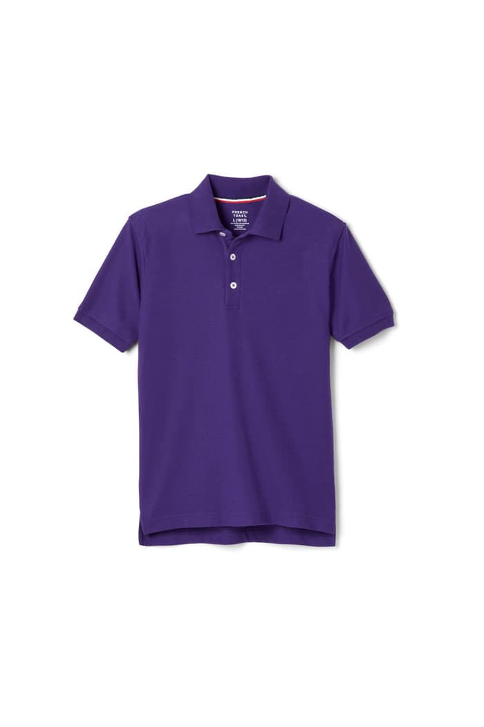 French Toast Boys Short Sleeve Polo Shirt – Kids & Teens , Unisex Fit (Sizes 4 to 20)