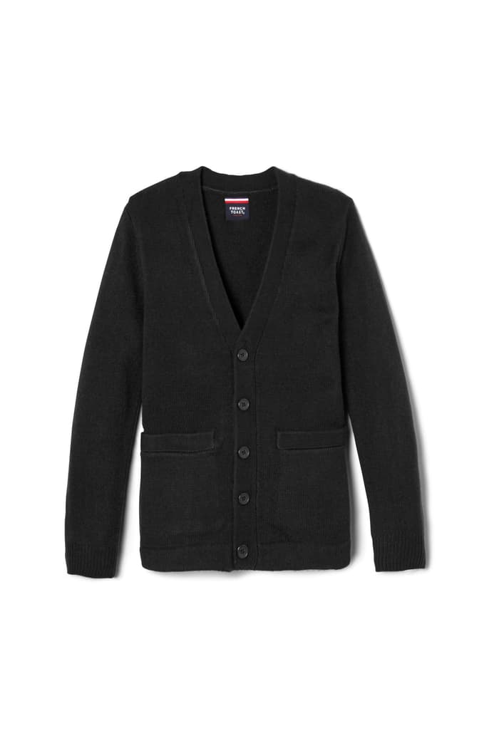 French Toast V-Neck Cardigan (UNISEX FIT)