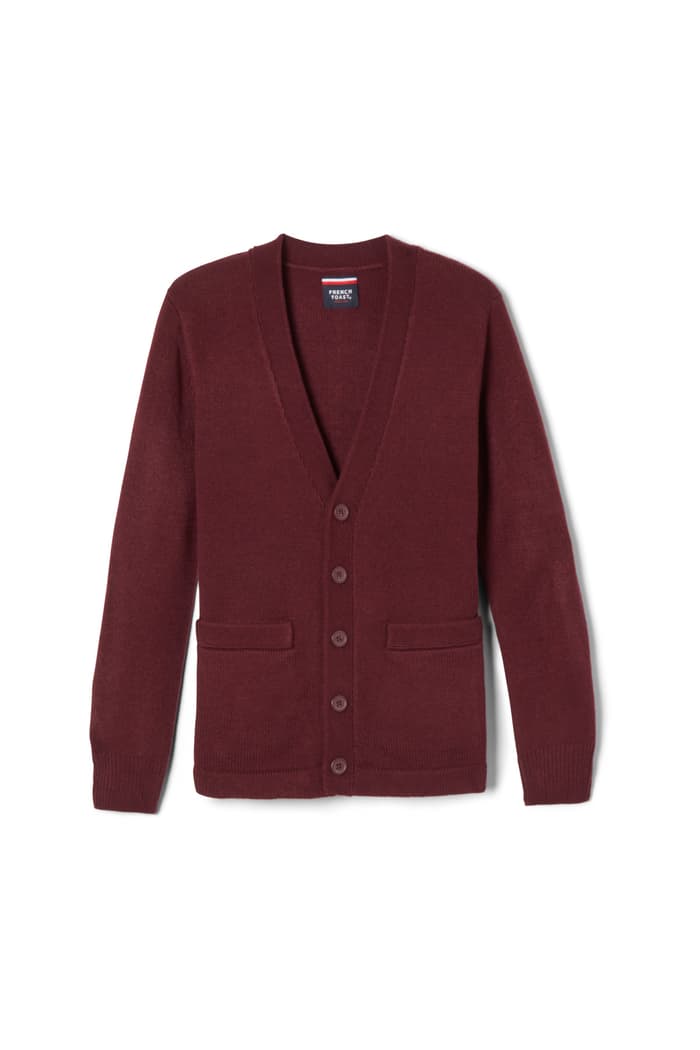 French Toast V-Neck Cardigan (UNISEX FIT)