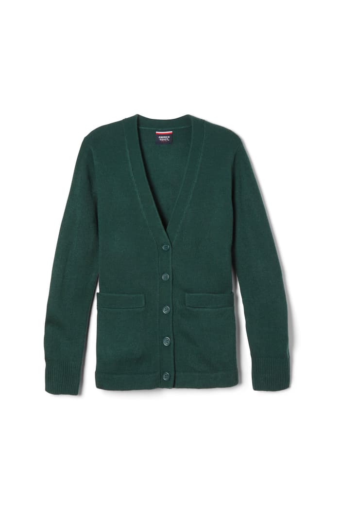 French Toast V-Neck Cardigan (UNISEX FIT)
