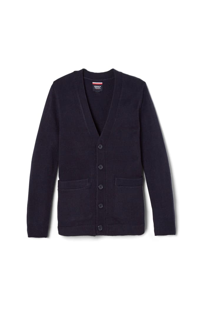 French Toast V-Neck Cardigan (UNISEX FIT)