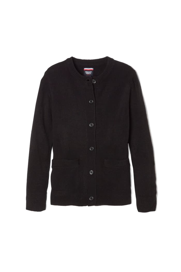 French Toast - Crewneck Cardigan (Feminine Fit)