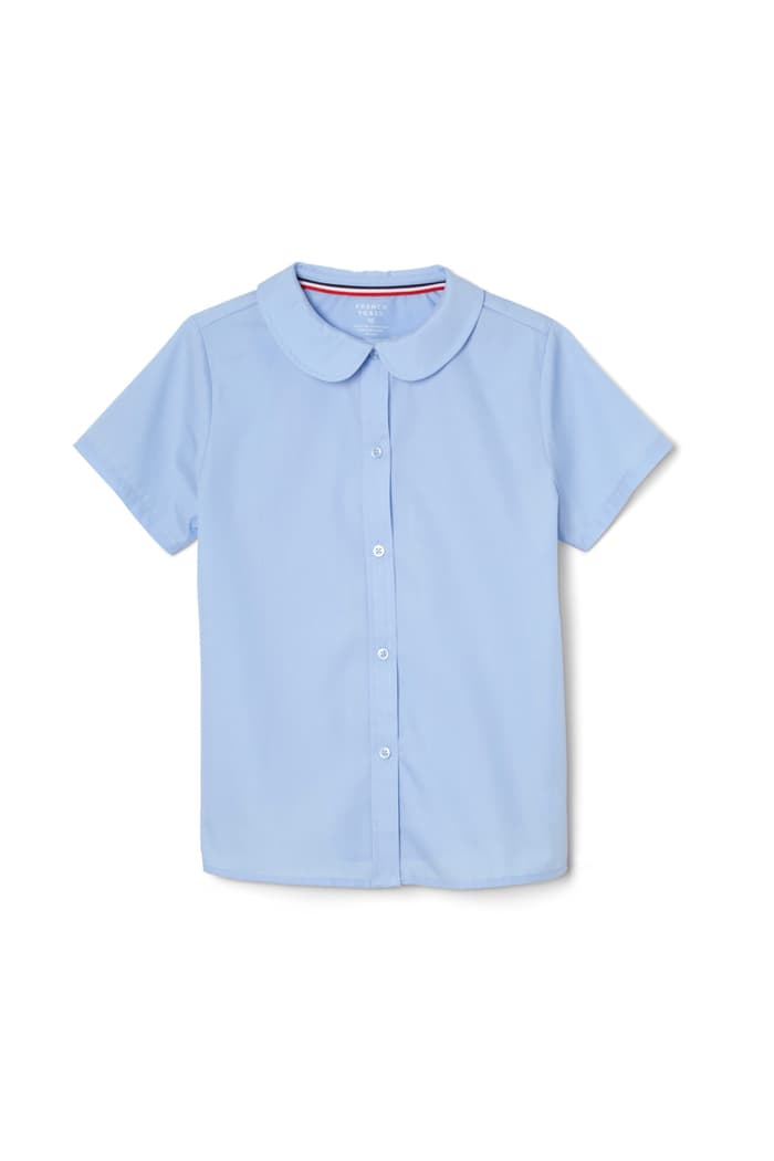 French Toast - Short Sleeve Peter Pan Collar (Sizes 4 to 20)