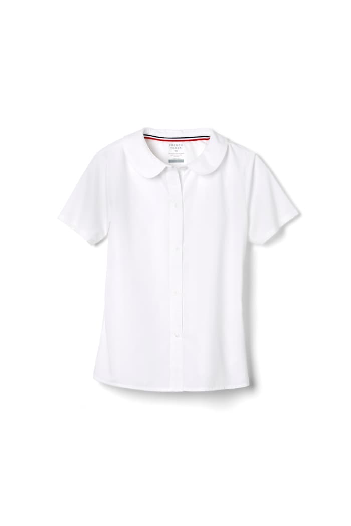 French Toast - Short Sleeve Peter Pan Collar (Sizes 4 to 20)